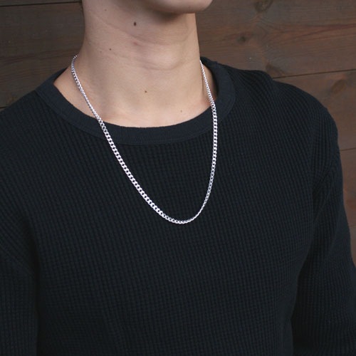 ƣ򤵤󡦥ΡޥܹϡJ01ϡSILVER CHAIN NECKLACE TYPE3