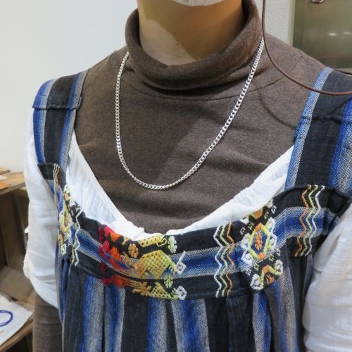 ƣ򤵤󡦥ΡޥܹϡJ01ϡSILVER CHAIN NECKLACE TYPE3