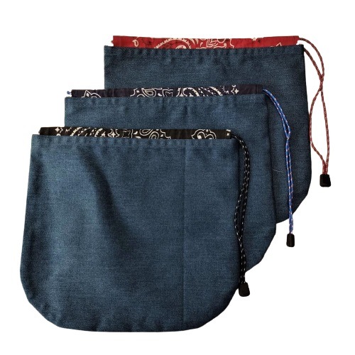 19ǯBANDANA DENIM KINCYAKU SHOULDER BAG