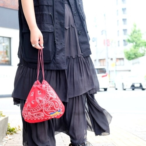 19ǯBANDANA DENIM KINCYAKU SHOULDER BAG
