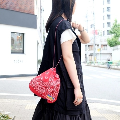 19ǯBANDANA DENIM KINCYAKU SHOULDER BAG