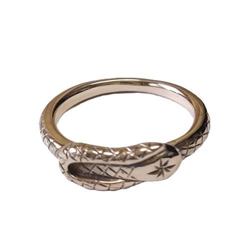 LUCKY SNAKE RING K10 GOLD
