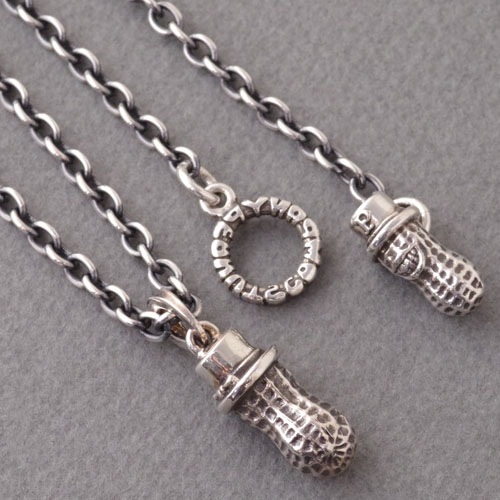 MEDIUM PEANUTS/Silver PEANUTS CHAIN/Silver