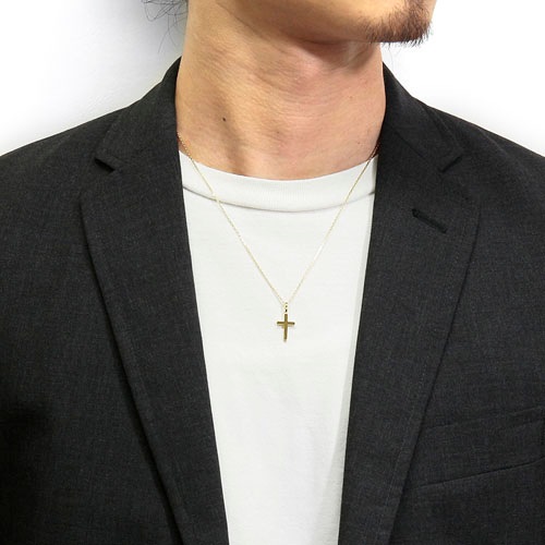 Simple Cross Pendant - Small