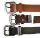 GARCON LETHER BELT WITH DICE PENDANT