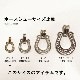 K18 Small Horseshoe Cord Bracelet-Plane