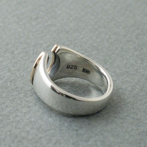 HORSE SHOE RING 10K GOLD