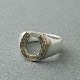 HORSE SHOE RING 10K GOLD