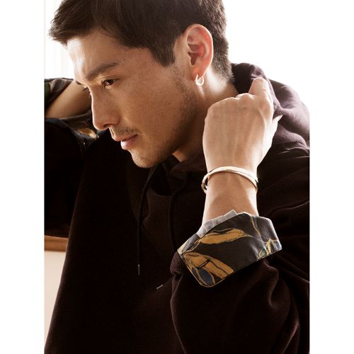 Horseshoe Hoop Pierce - Silver