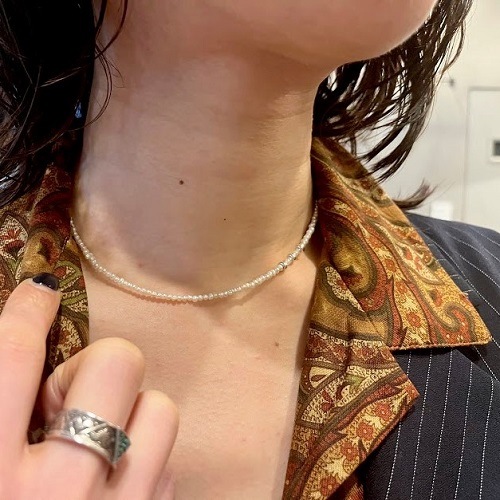 ����ˡ���WEST���������Τ������ѥ����ƥࡣMINI PEARL BEADS NECKLACE