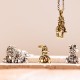 TEDDY PEANUTS (brass) PENDANT