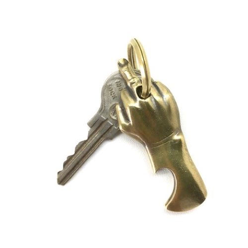 MiddleFinger Keycover (ANTIQUE GOLD)