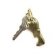 MiddleFinger Keycover (ANTIQUE GOLD)