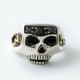 JIMSKULL RING JOHNNY DEPP MODEL ONYX&ONYX