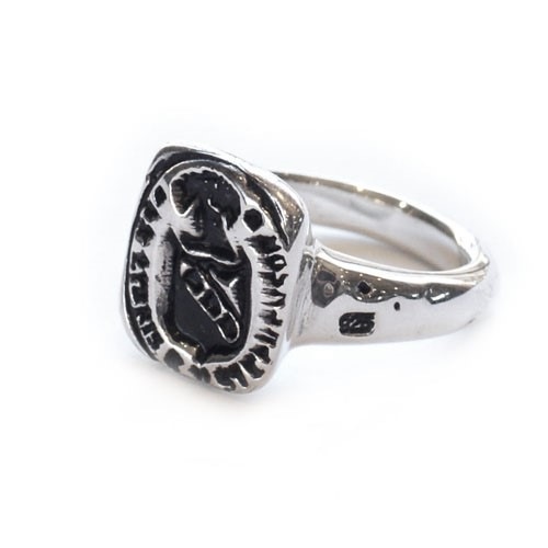 EMBLEM STAMP RING