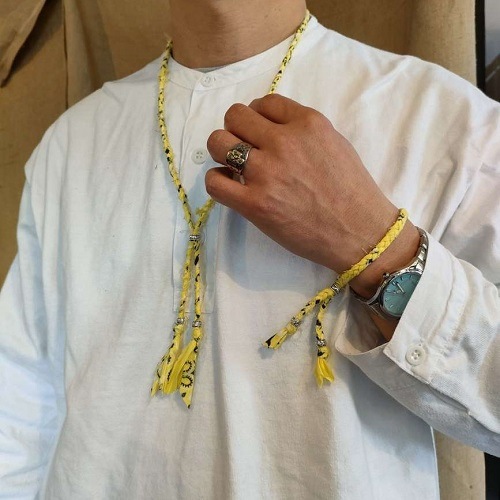 ����ˡ���WEST�����Ŀ�͵�������ѥ����ƥࡣ��ATEASE BANDANA NECKLACE MESH