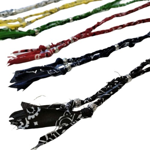 ����ˡ���WEST�����Ŀ�͵�������ѥ����ƥࡣ��ATEASE BANDANA NECKLACE MESH