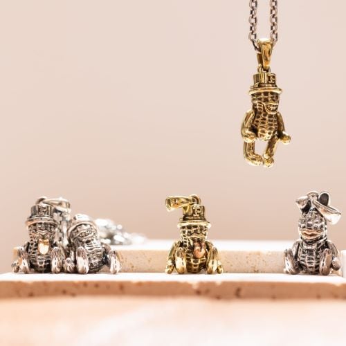 TEDDY BUNNYPEANUTS (silverK10) PENDANT