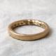 FLAT 10K SLENDER RING