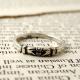 CLADDAGH RING-SILVER CZ