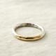 QUARTER GOLD K18 RING