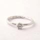 FLAT SLENDER ENGAGEMENT RING-PT900