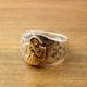 ���Ρ��ޥ��ܹ�ϡ���󡦿�߷ä�Ȥ������ѥ�ǥ롦18K THUNDER BIRD RING