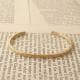 CUT COIN BRACELET / G