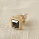 STONE STUDS SQUARE PIERCE G