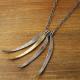 MID FEATHER NECKLACE