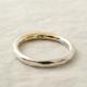 QUARTER GOLD K18 RING