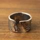 COIN STAMP RING/L