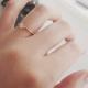 SIMPLE ENGAGEMENT RING-18KYG