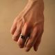 TATAKI SV & STONE RING / OX