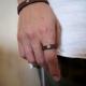 LETHER SMILE RING DB