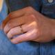 K10 GOLD TWIST RING / S