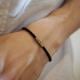 HAIR GOM BRASS BRACELET / BK