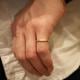 WAVE 10K SLENDER RING