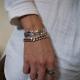 ���Ρ��ޥ���湯�󤵤����ѥ�ǥ롡LARGE CHAIN�� BRACELET