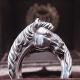 TWOFACE HORSE RING