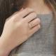 HUG RING L 10K