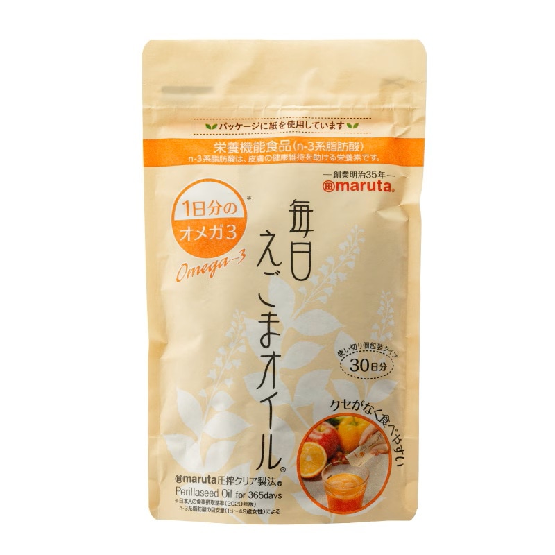 毎日えごまオイル90g（3g×30袋）