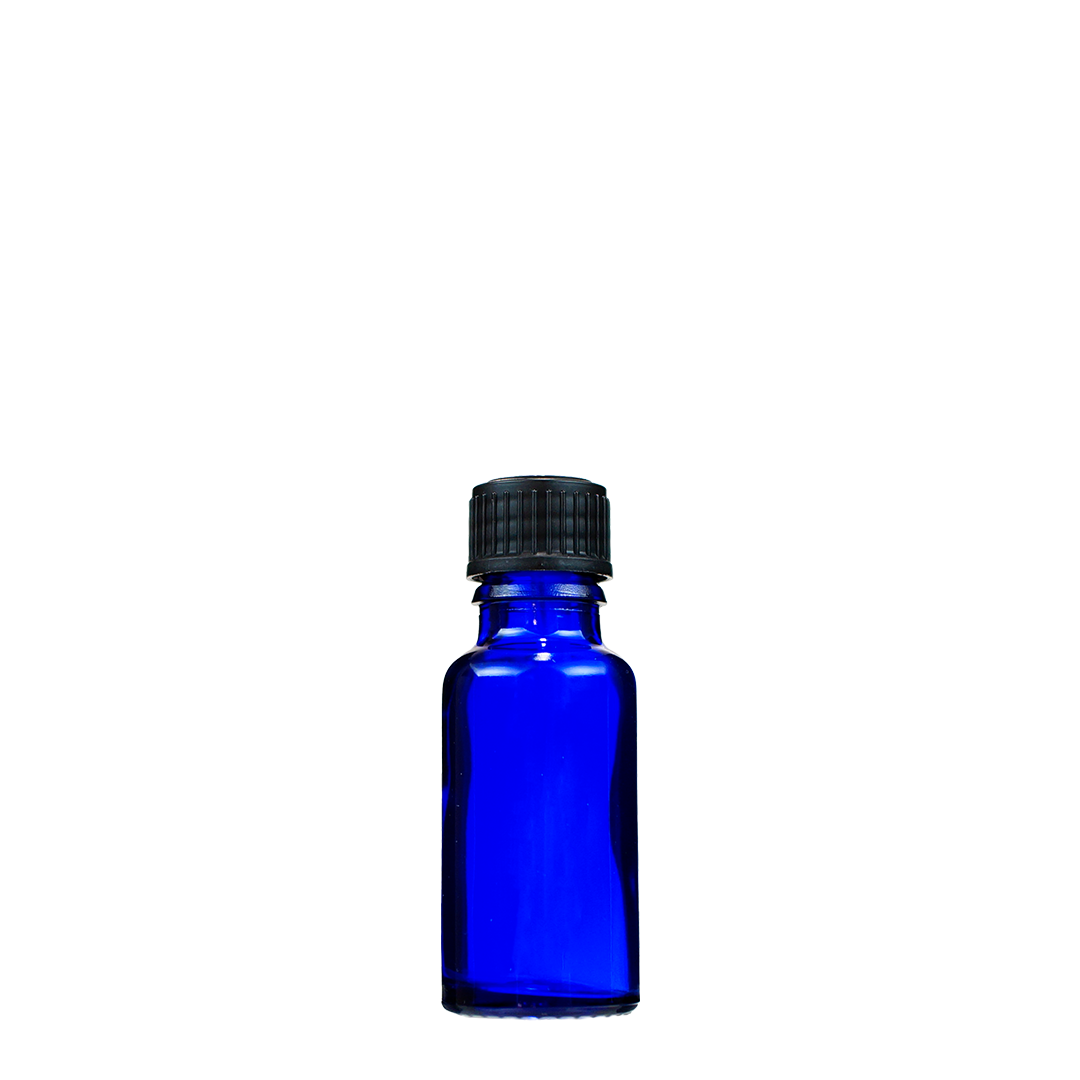 青色遮光瓶 20ml （ドロッパー付）