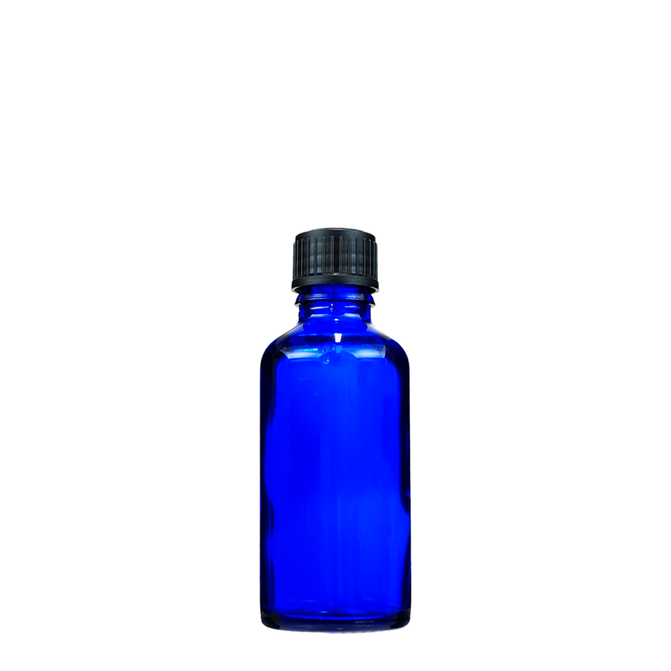 青色遮光瓶 50ml （ドロッパー付）