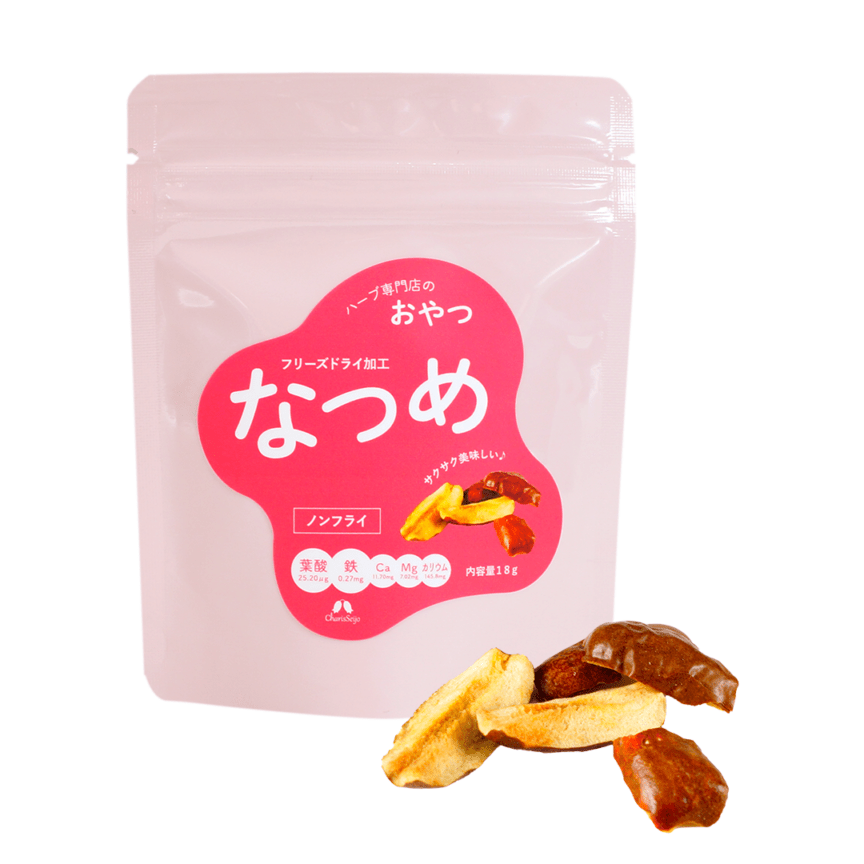 ハーブ専門店のおやつ　なつめクランチ （フリーズドライ） 18g