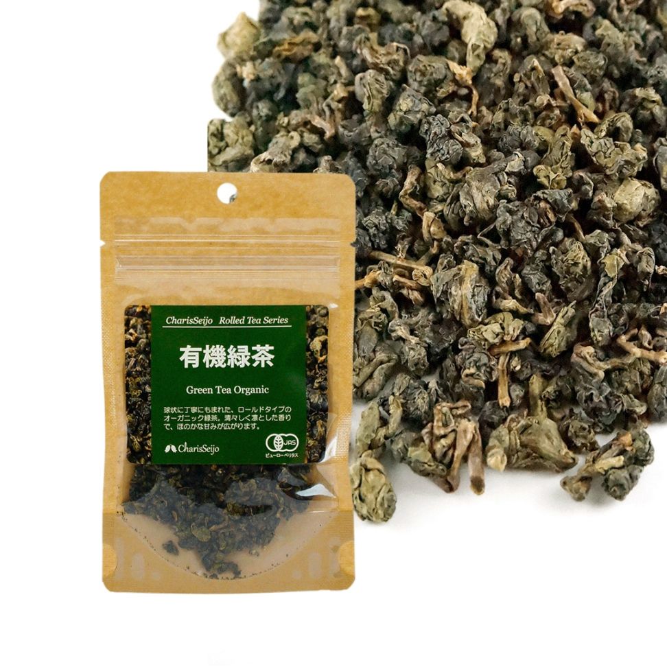 リョクチャ/緑茶 ロールド オーガニック 20g