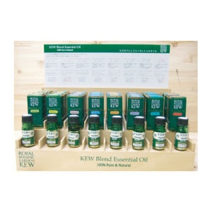 【初回購入限定】[什器セット] KEWブレンドオイル 5ml 全種各3個 ＋ テスター全種各1個 ＋ 什器
