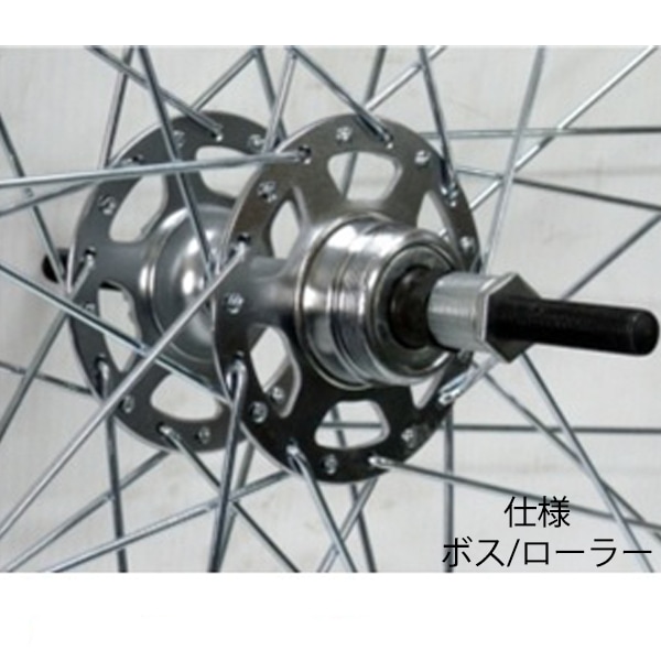 ｱﾙﾐﾘﾑ後輪 外装6段ﾎﾞｽ/ﾛｰﾗｰﾌﾞﾚｰｷ仕様 27x1-3/8 | パーツ用品