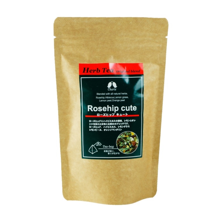 【終売:リニューアル品あり】ハーブティーテトラTB ローズヒップキュート 16包入り