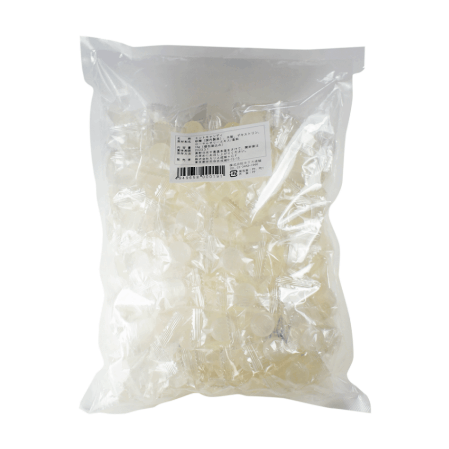 ハーブ専門店ののど飴　ミントキャンディー バルク1kg